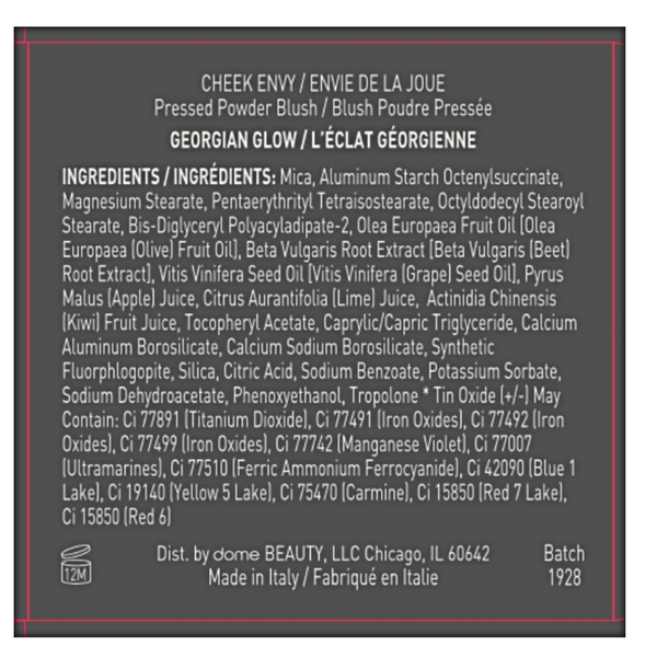 Cheek Envy Pressed Powder Blush Georgian