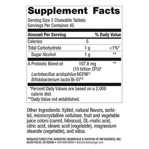 Chewable FloraVantage Probiotic Grape