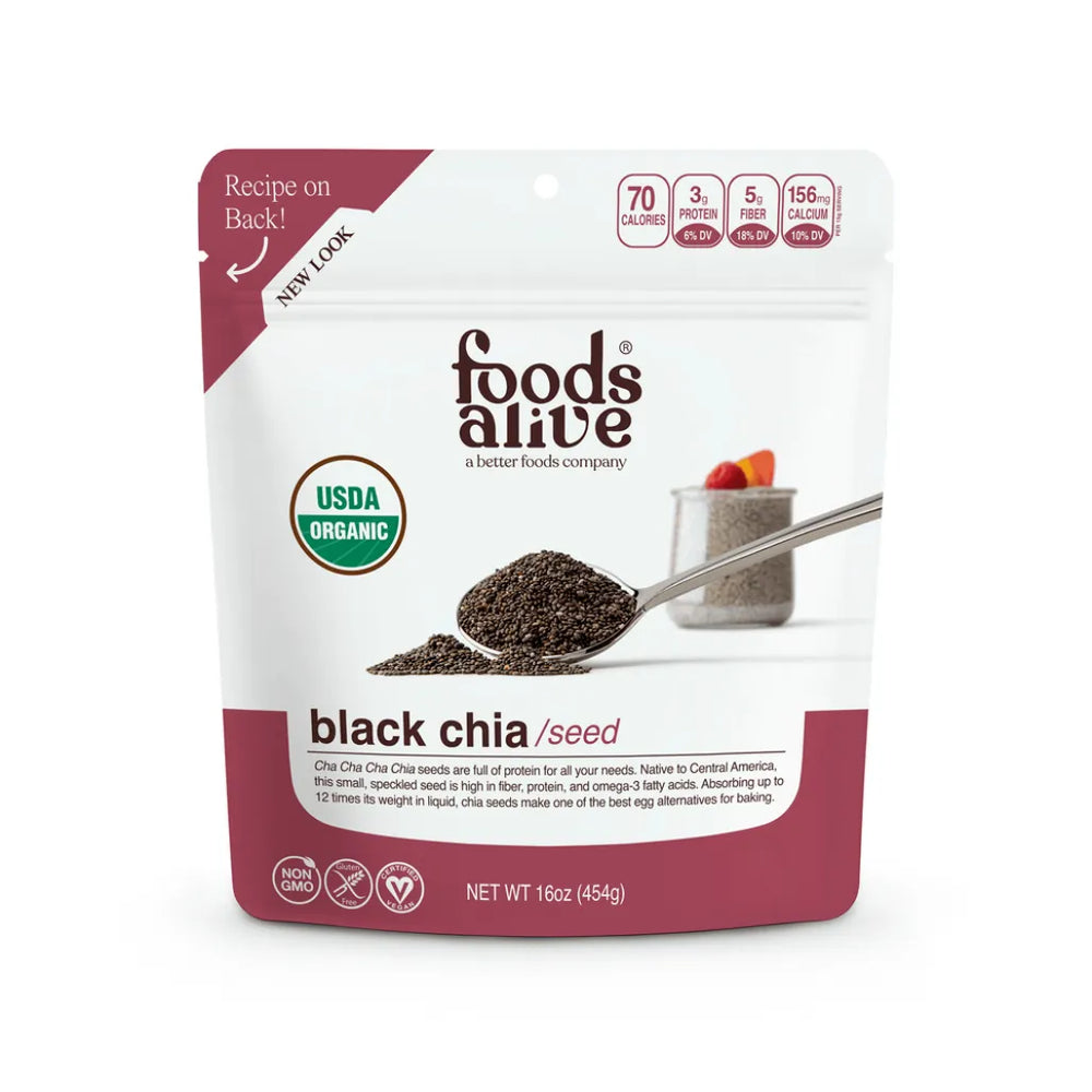Chia Seeds Organic by Foods Alive at Nutriessential.com