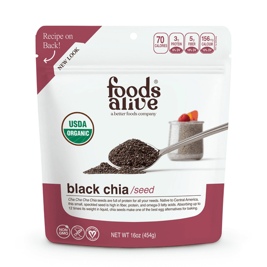 Chia Seeds Organic by Foods Alive at Nutriessential.com