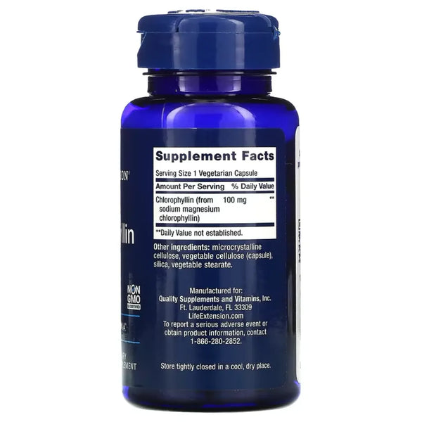 Chlorophyllin 100mg Life Extension