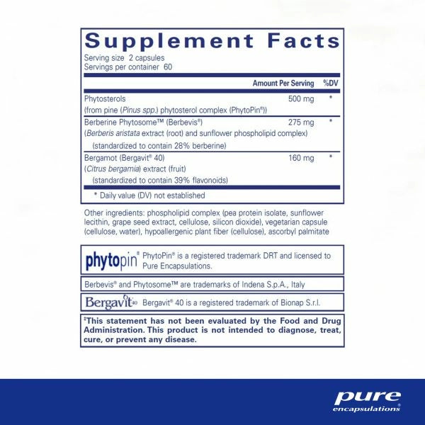 CholestePure Plus by Pure Encapsulations at Nutriessential.com