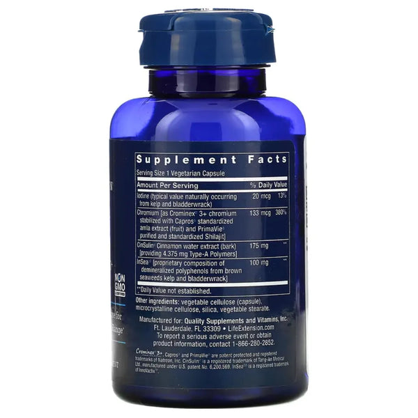 CinSulin by Life Extension at Nutriessential.com