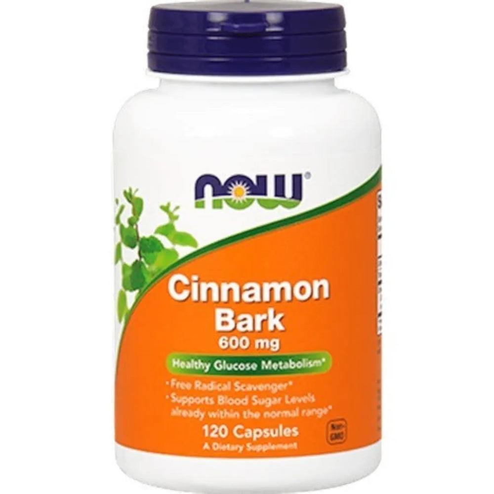 Cinnamon Bark 600 mg 120 caps NOW
