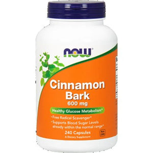 Cinnamon Bark 600 mg 240 caps NOW