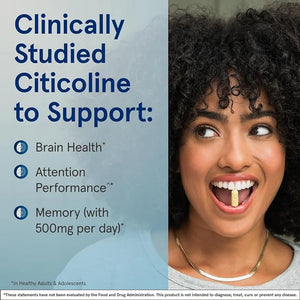 Citicoline 250 mg by Jarrow Formulas at Nutriessential.com