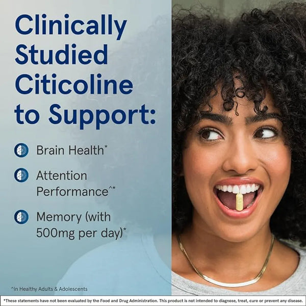 Citicoline 250 mg by Jarrow Formulas at Nutriessential.com