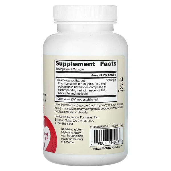 Citrus Bergamot by Jarrow Formulas at Nutriessential.com