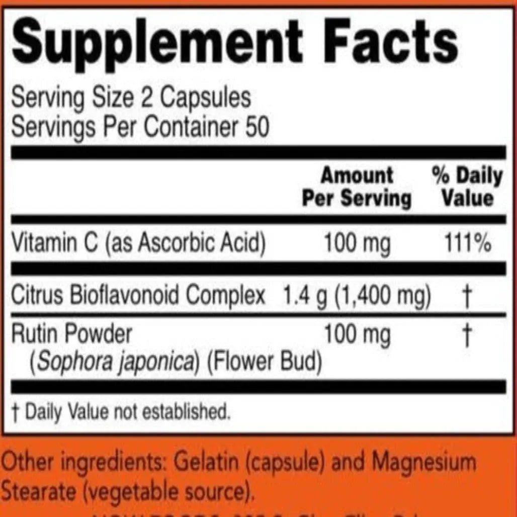 Citrus Bioflavonoids NOW