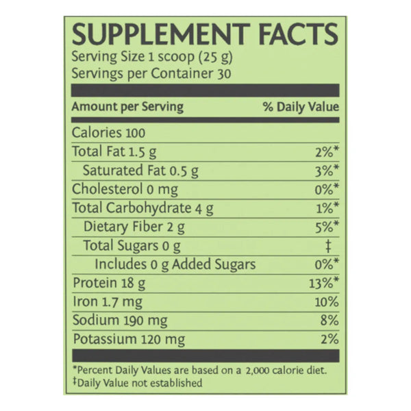 classic protein chocolate 750 grams by sun warrior