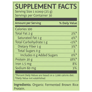 Classic Protein Natural Sunwarrior