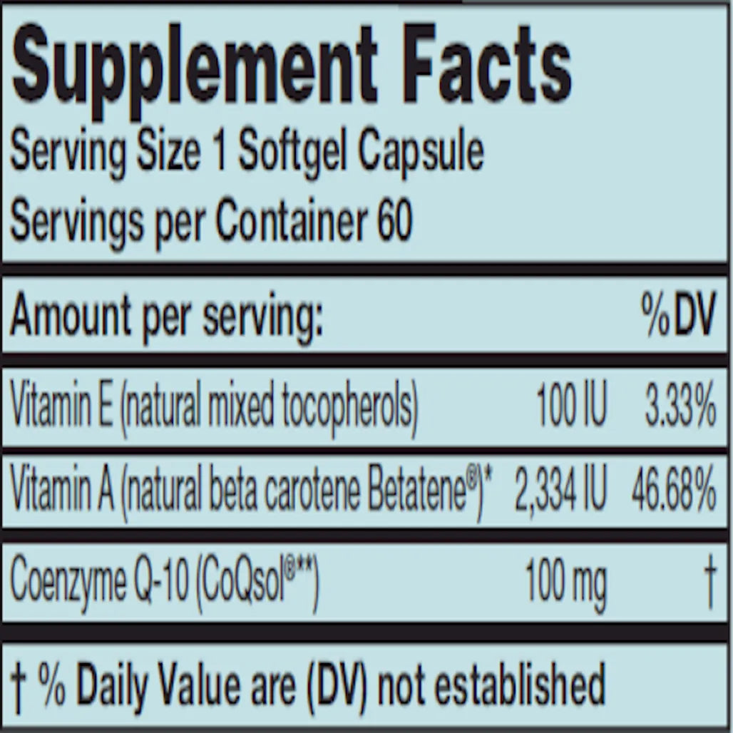 CoQ10 100 mg