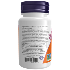 CoQ10-100 mg vegcaps NOW