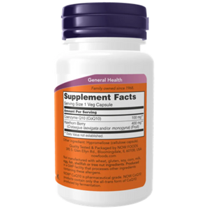 CoQ10-100 mg vegcaps NOW