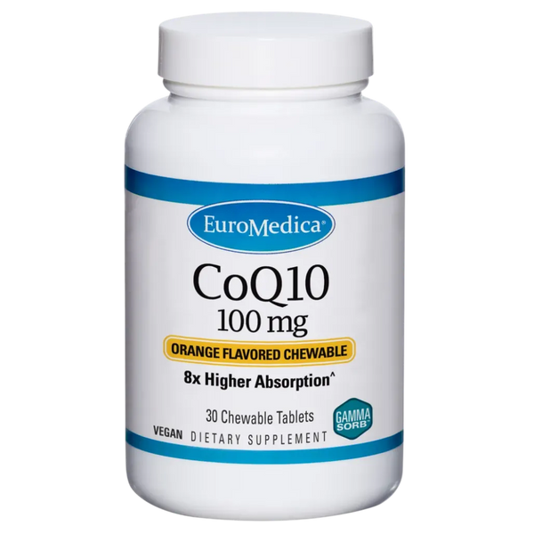 CoQ10 100mg Chewable Tablet
EuroMedica