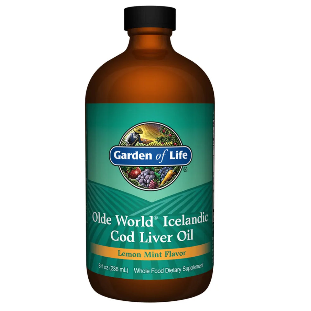 Cod Liver Oil Liquid Garden of Life