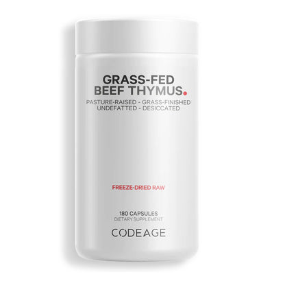 CodeAge Grass-fed Beef Thymus - Support Immune Health
