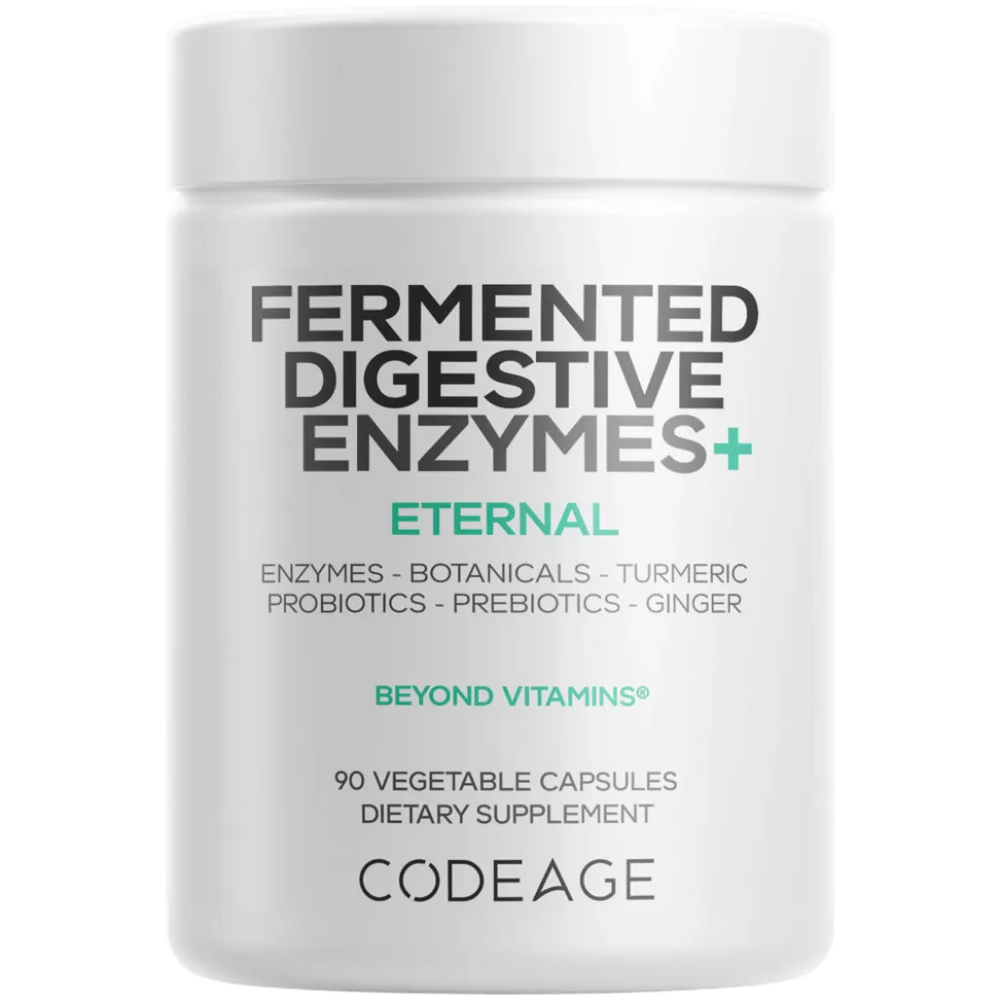 CodeAge Fermented Digestive Enzymes - Support Healthy Digestion
