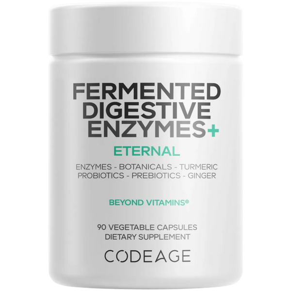CodeAge Fermented Digestive Enzymes - Support Healthy Digestion