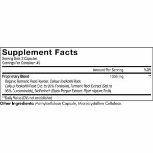 CodeAge Forskolin Turmeric - Support Joint and Muscle Health