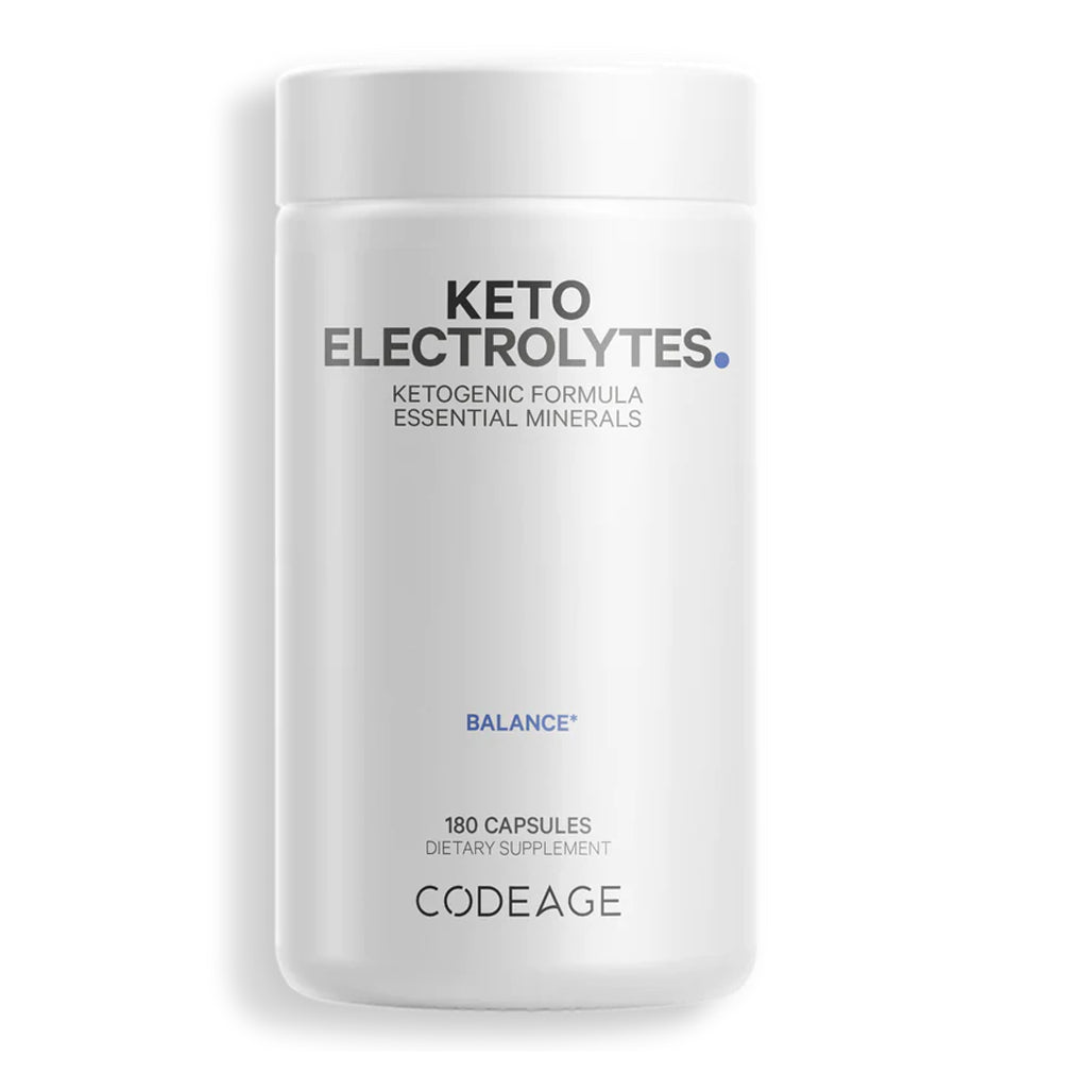 CodeAge Keto Electrolytes - Support Muscle Cramps from Nutrient Deficiency