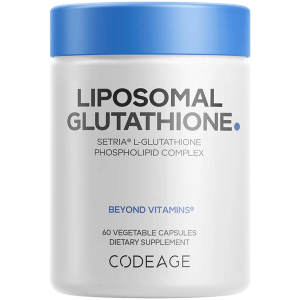 CodeAge Liposomal Glutathione - Promote Cardiovascular Health