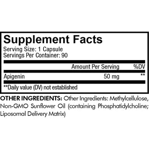 CodeAge Liposomal Apigenin - Supports Relaxation and Sleep