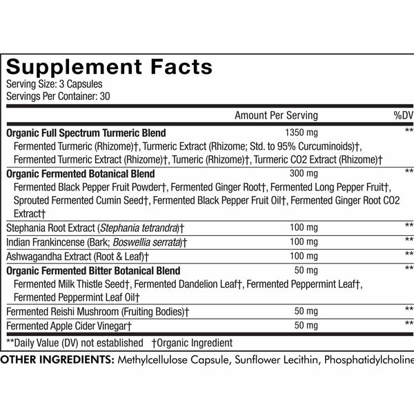 CodeAge Liposomal Fermented Turmeric - Promote Healthy Digestion