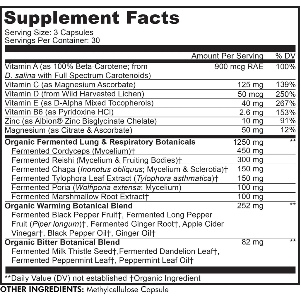 CodeAge Lungs Vitamins - Support a Healthy Immune System