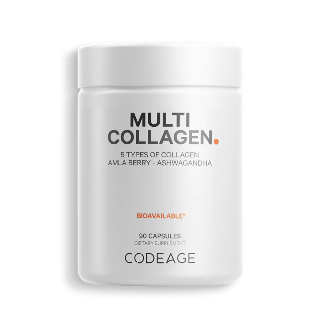 CodeAge Multi Collagen Capsules - Support Healthy Digestion