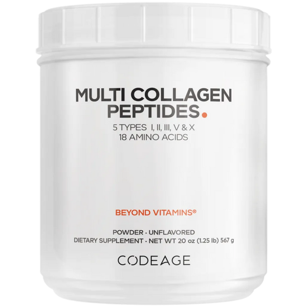 CodeAge Multi Collagen Peptides - Support Healthy Digestion