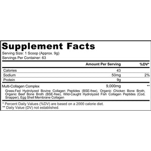 CodeAge Multi Collagen Peptides - Support Healthy Digestion