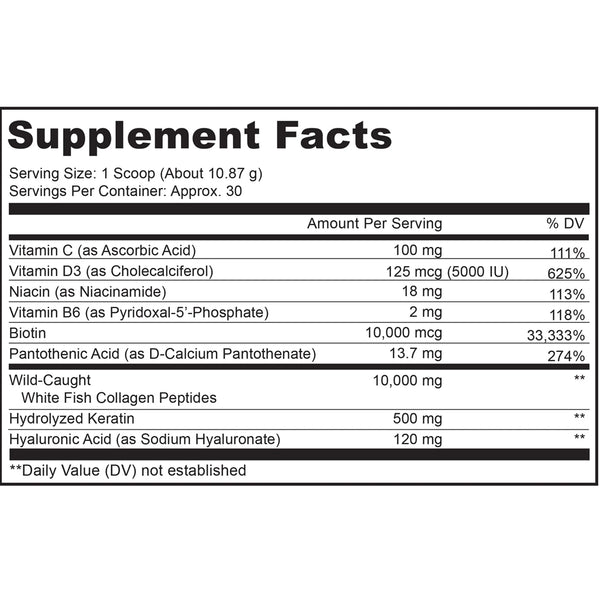 CodeAge Platinum Multi Collagen Peptides - Support Joints, Bones, and Muscle Health