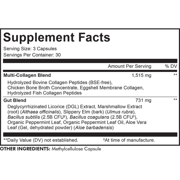CodeAge Multi Collagen Gut Blend - Support Digestion Health