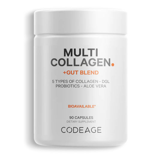 CodeAge Multi Collagen Gut Blend - Support Digestion Health