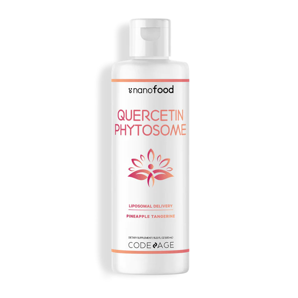 CodeAge Nanofood Liposomal Quercetin Phytosome - Supports Antioxidant Defenses