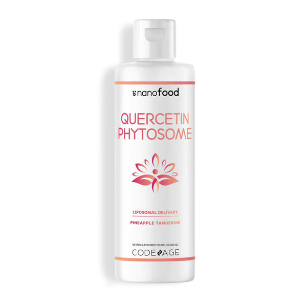 CodeAge Nanofood Liposomal Quercetin Phytosome - Supports Antioxidant Defenses