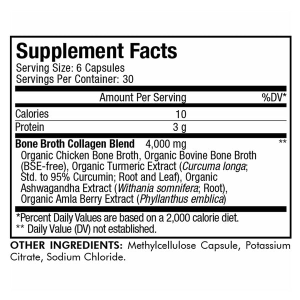 CodeAge Bone Broth Collagen - Support Healthy Joint Function and Mobility