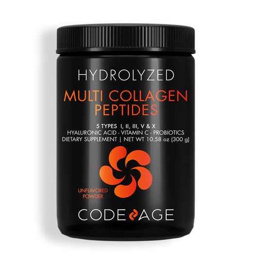 CodeAge Hydrolyzed Collagen Peptides+ - Improve Digestion