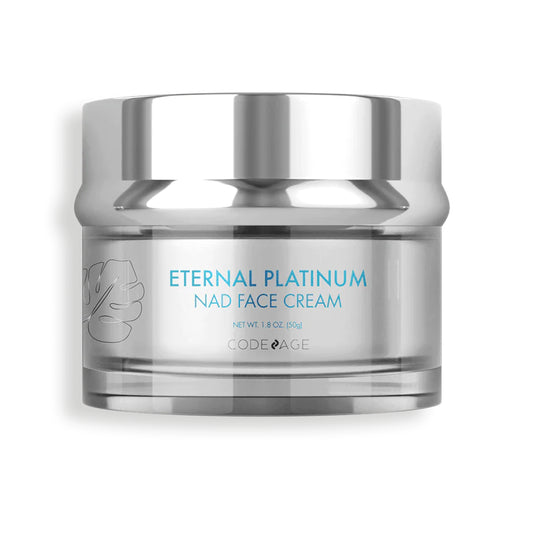 CodeAge Eternal Platinum NAD Face Cream - Face Cleanser Support