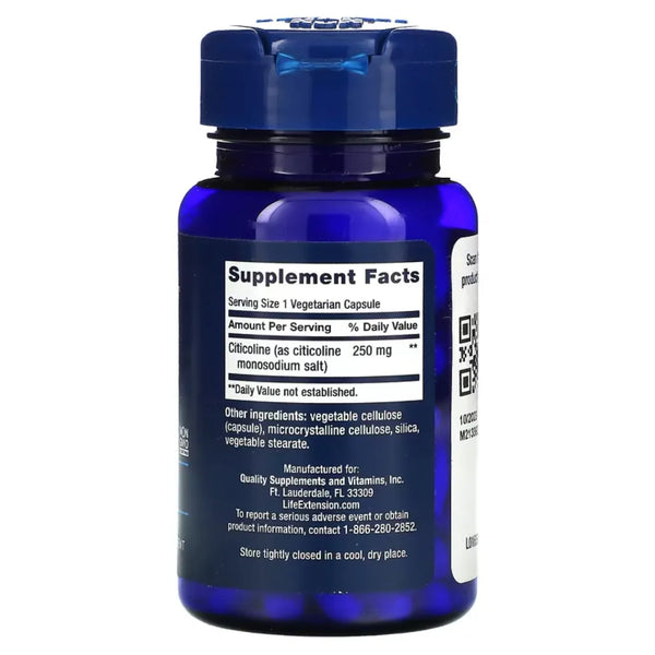 Cognizin CDP-Choline Caps Life Extension