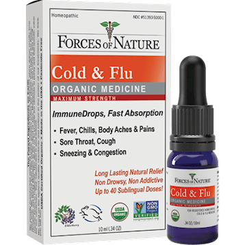 Cold & Flu Maximum Strength by Forces of Nature at Nutriessential.com