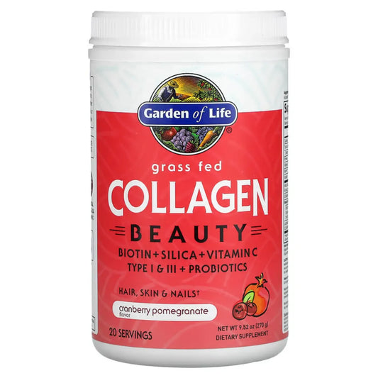 Collagen Beauty Cran Pom 20 servings Garden of life
