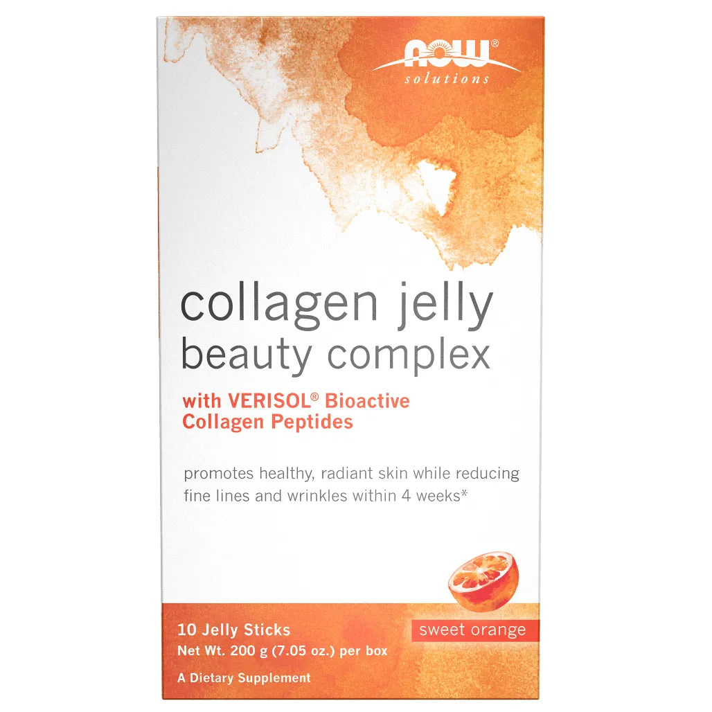 Collagen Jelly Beauty Orange 10pkts Now