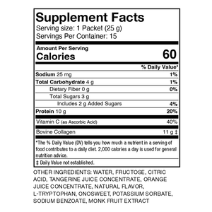 Collagen Shot (Joint & Bone Health) - Orange Mango
