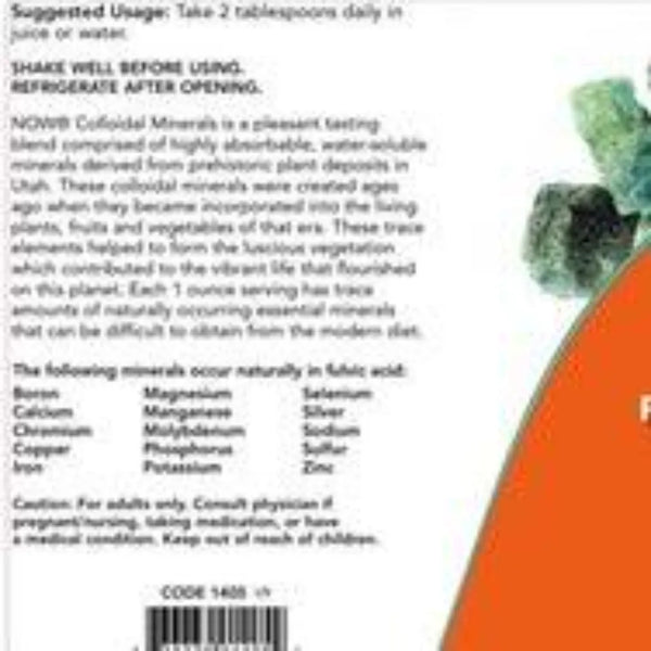 Colloidal Minerals NOW