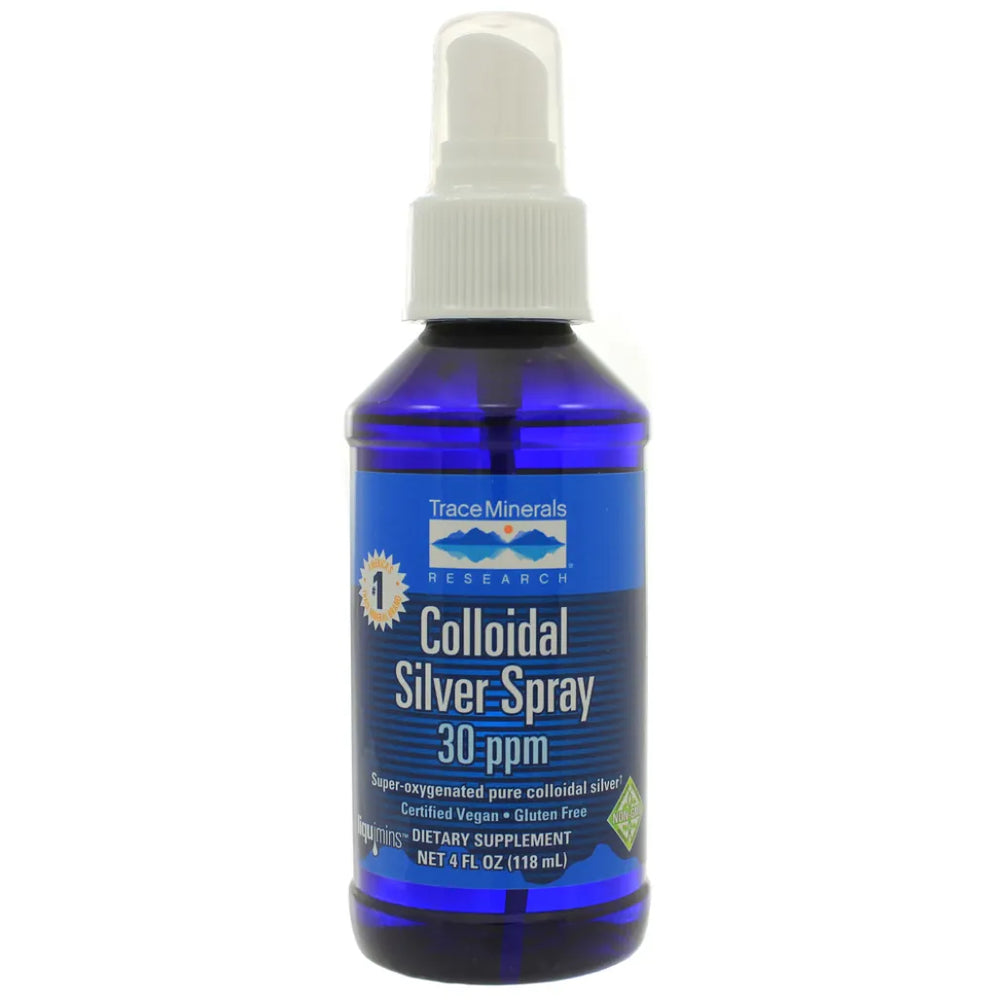 Colloidal Silver Spray Trace Minerals Research
