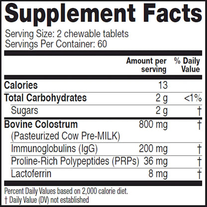 Colostrum Plus Chews Cherry Symbiotics