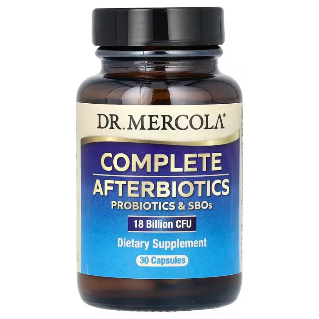 Dr. Mercola Complete Afterbiotics Probiotics & SBOs Dietary Supplement of 30 Capsules