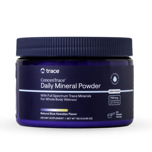 ConcenTrace Daily Mineral Powder - Blue Hawaiian Trace Minerals Research
